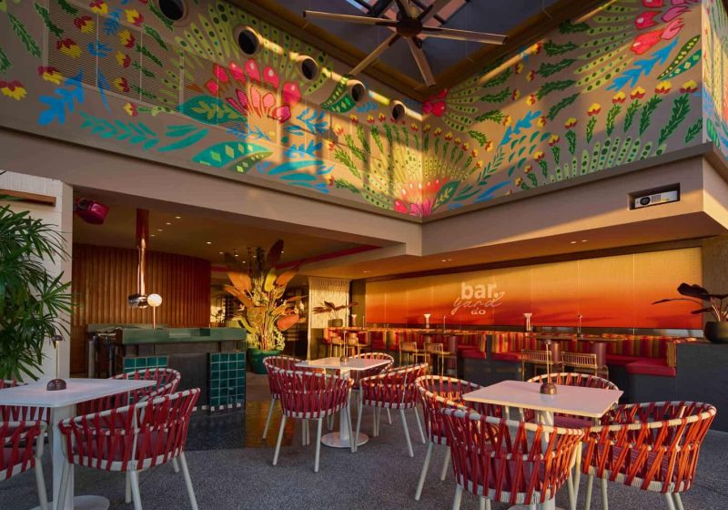 Bar.Yard rooftop interior at Kimpton Maa-Lai Bangkok, a top Bangkok nightlife spot for bachelors